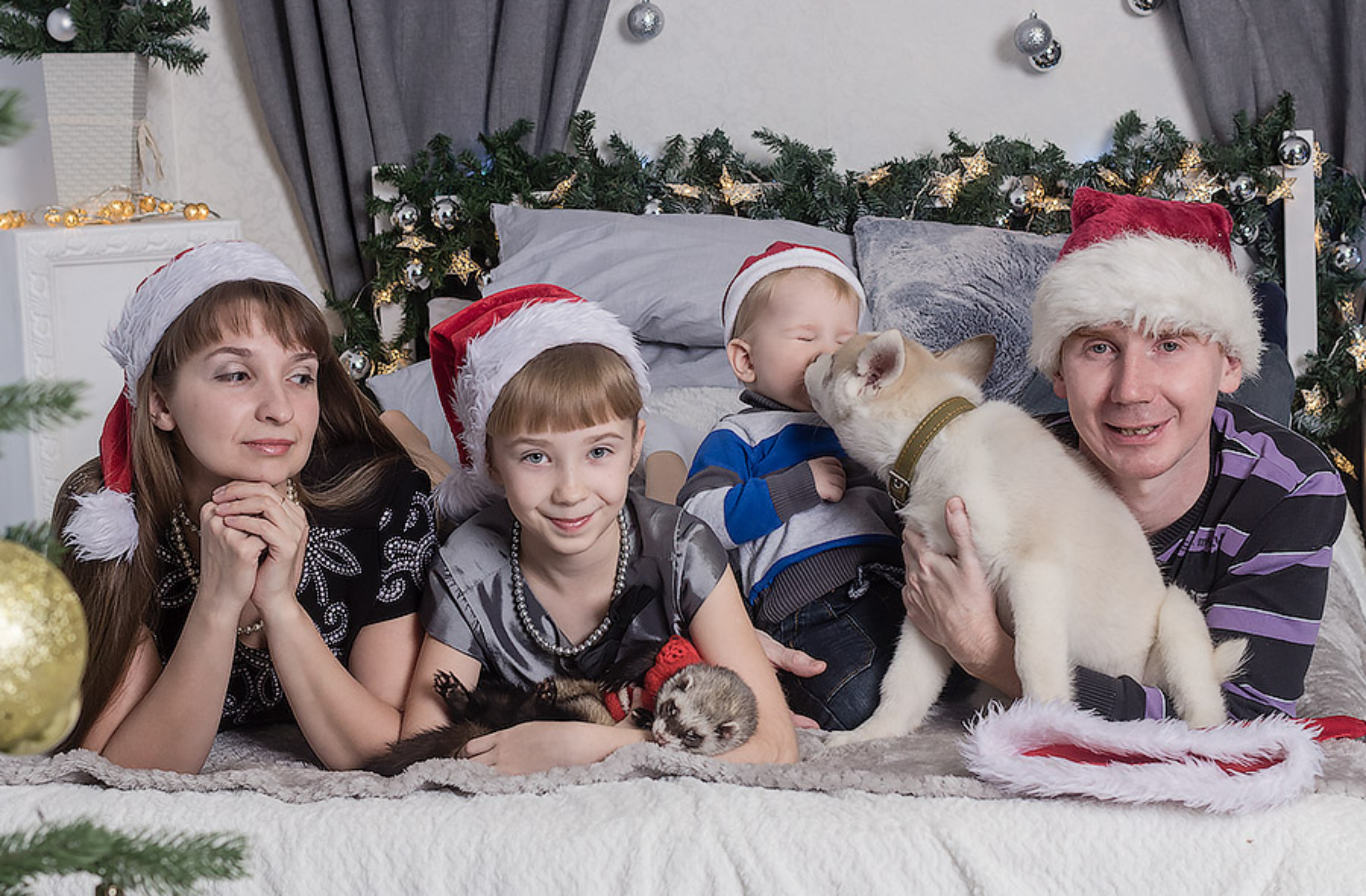 НОВОГОДНЯЯ СЕМЕЙНАЯ ФОТОСЕССИЯ