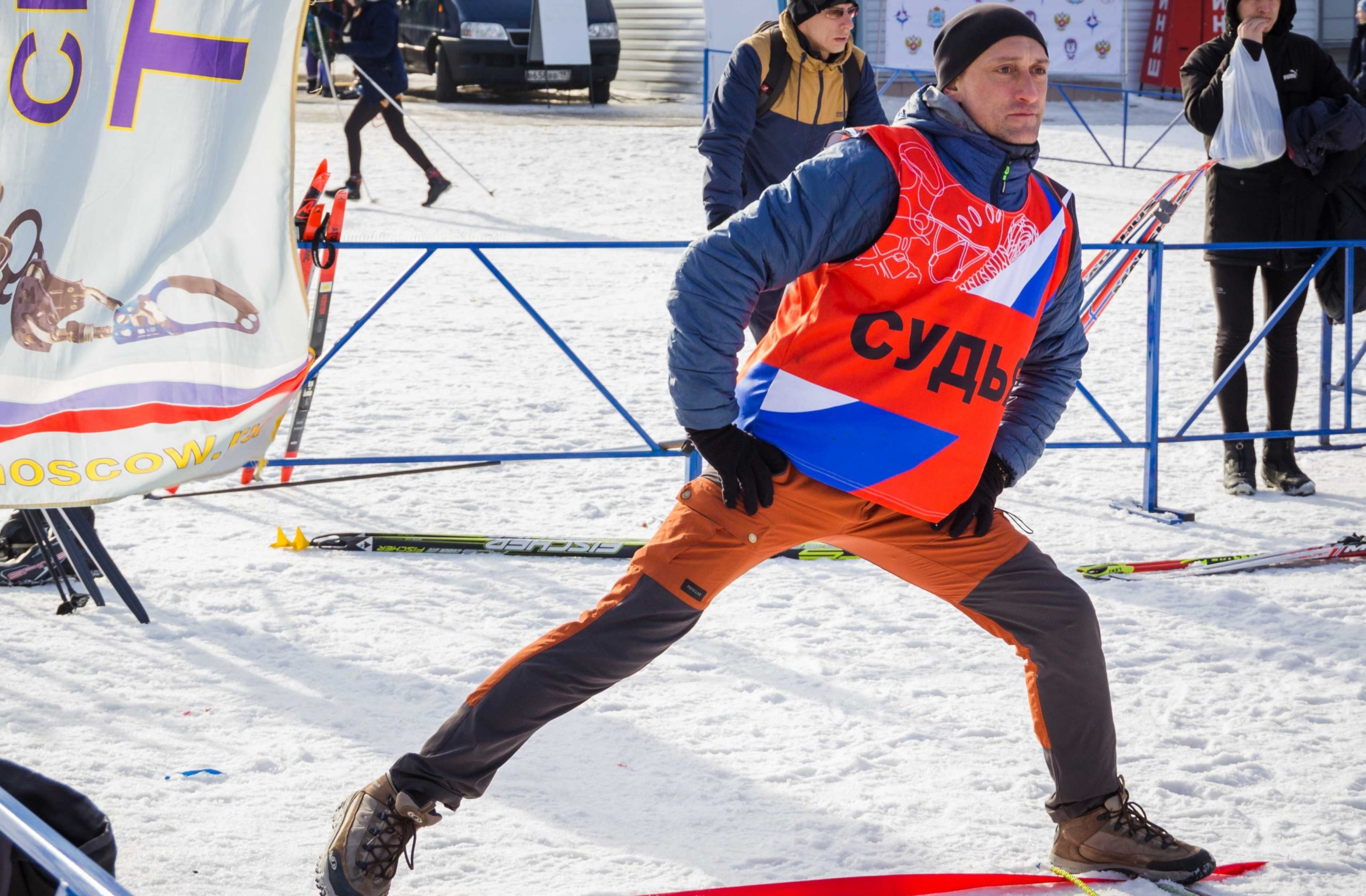 СПОРТИВНЫЙ ЛЫЖНЫЙ КОНКУРС НА ТУРБАЗЕ "ЧАЙКА"